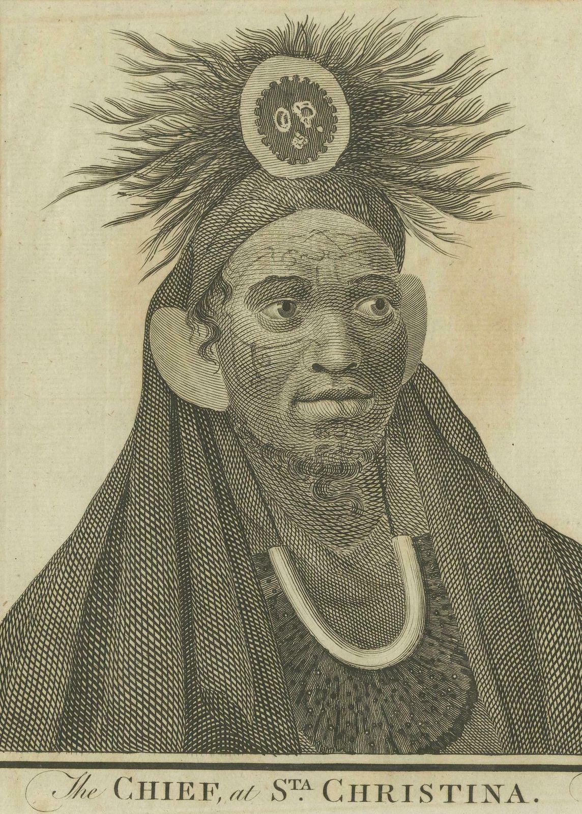 Island Leadership: The Chief And A Principal Woman Of Santa Cristina, Circa 1785 photo 240.0