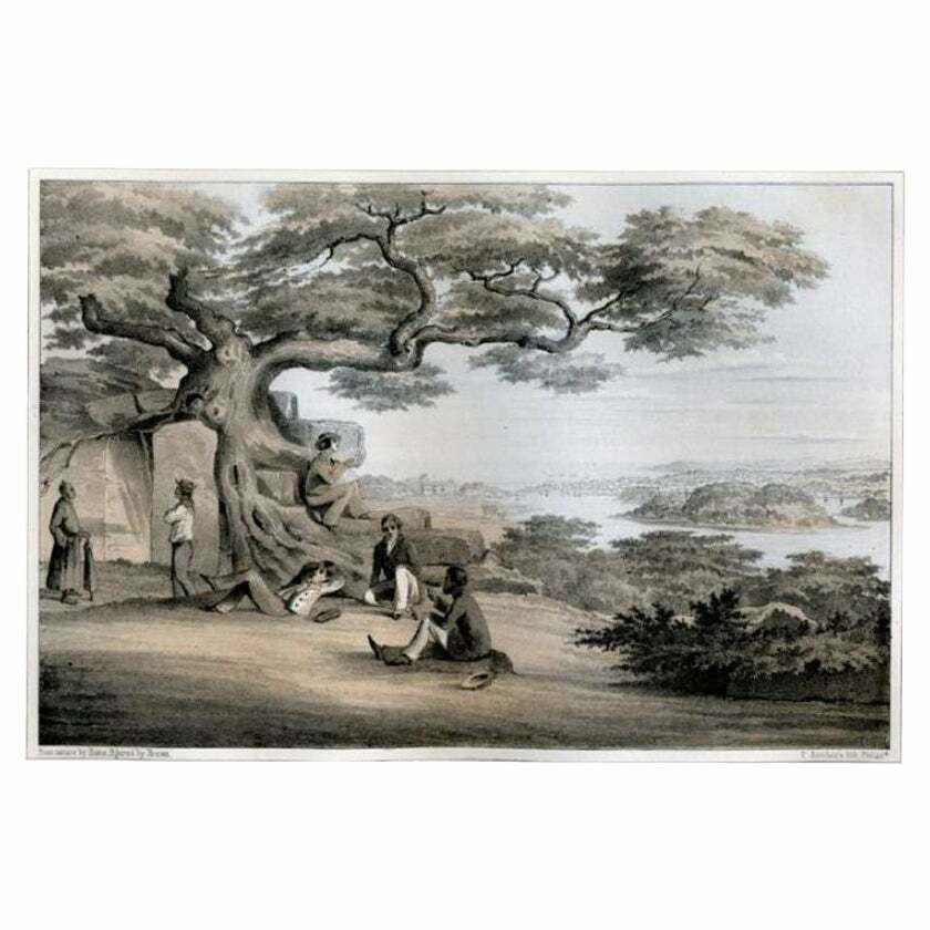 Antique Print Of The Ryukyu Islands In Japan, 1856