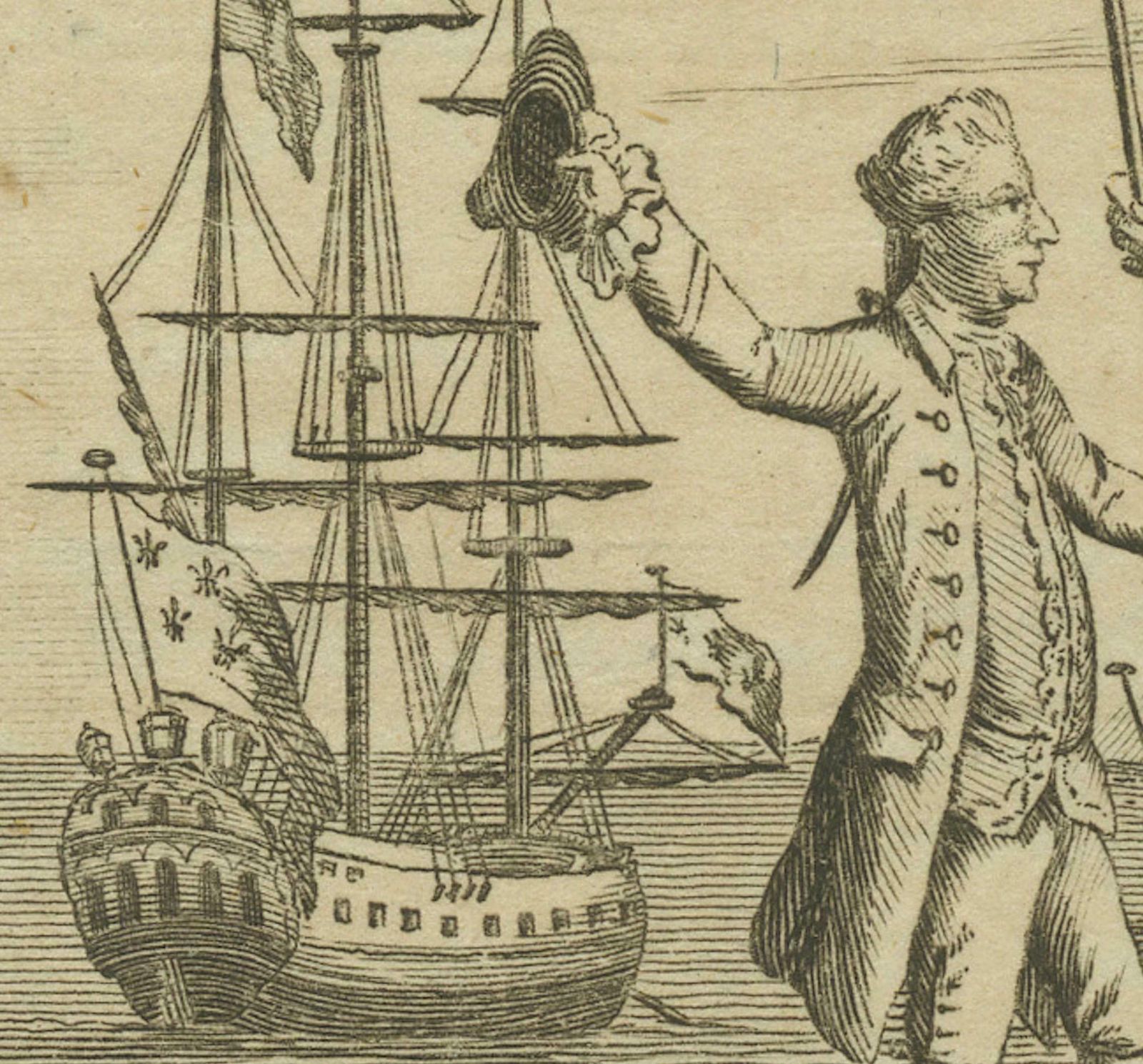 Bougainville's Claim In The Magellan Straits, Circa 1767 £139.44 photo 174.0