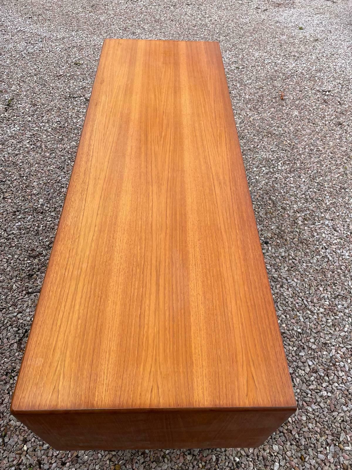 G Plan Fresco Mid Century Teak Desk 60s photo vinterior
