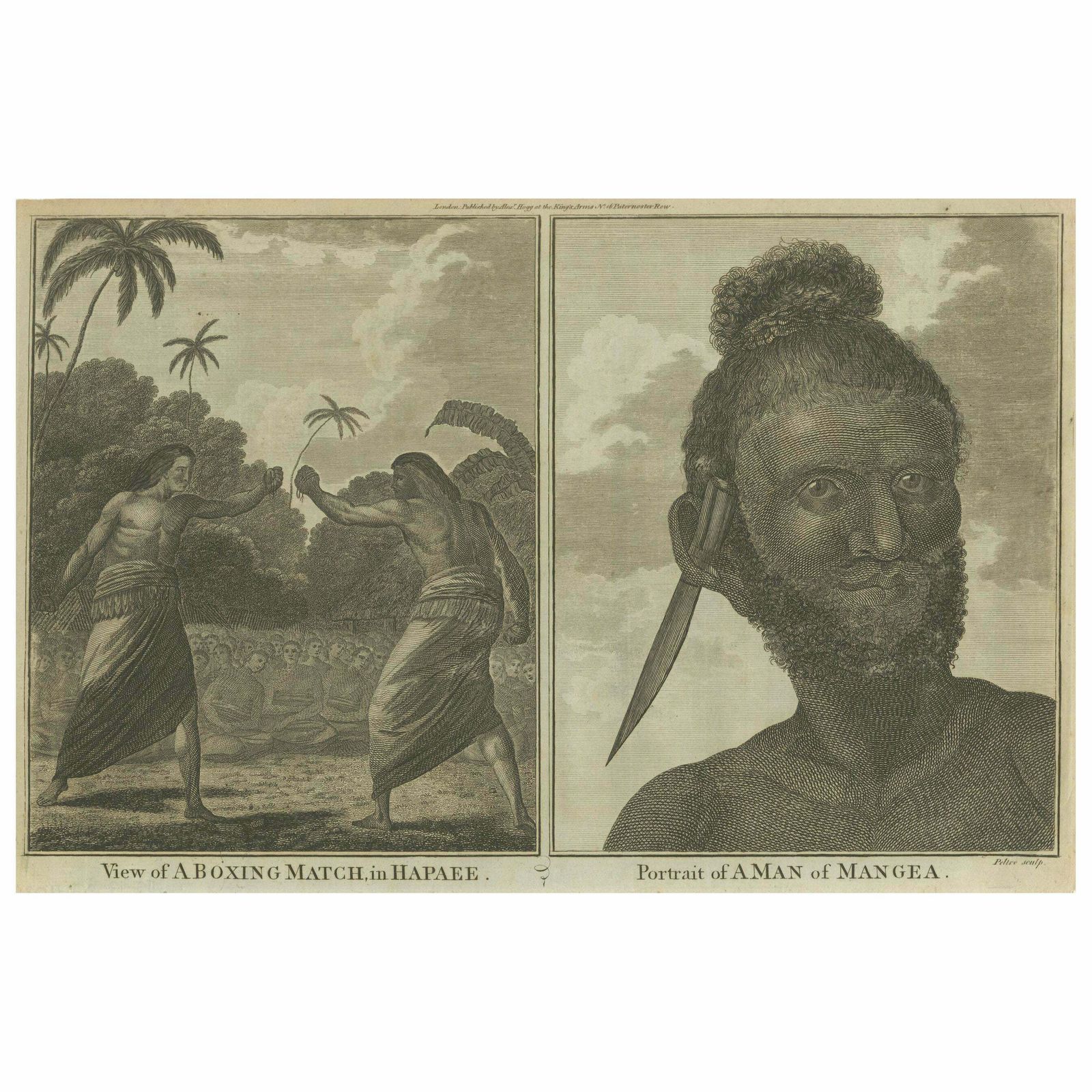 Traditions And Faces Of The Pacific: Boxing In Ha'apai And A Man Of Mangea, 1785