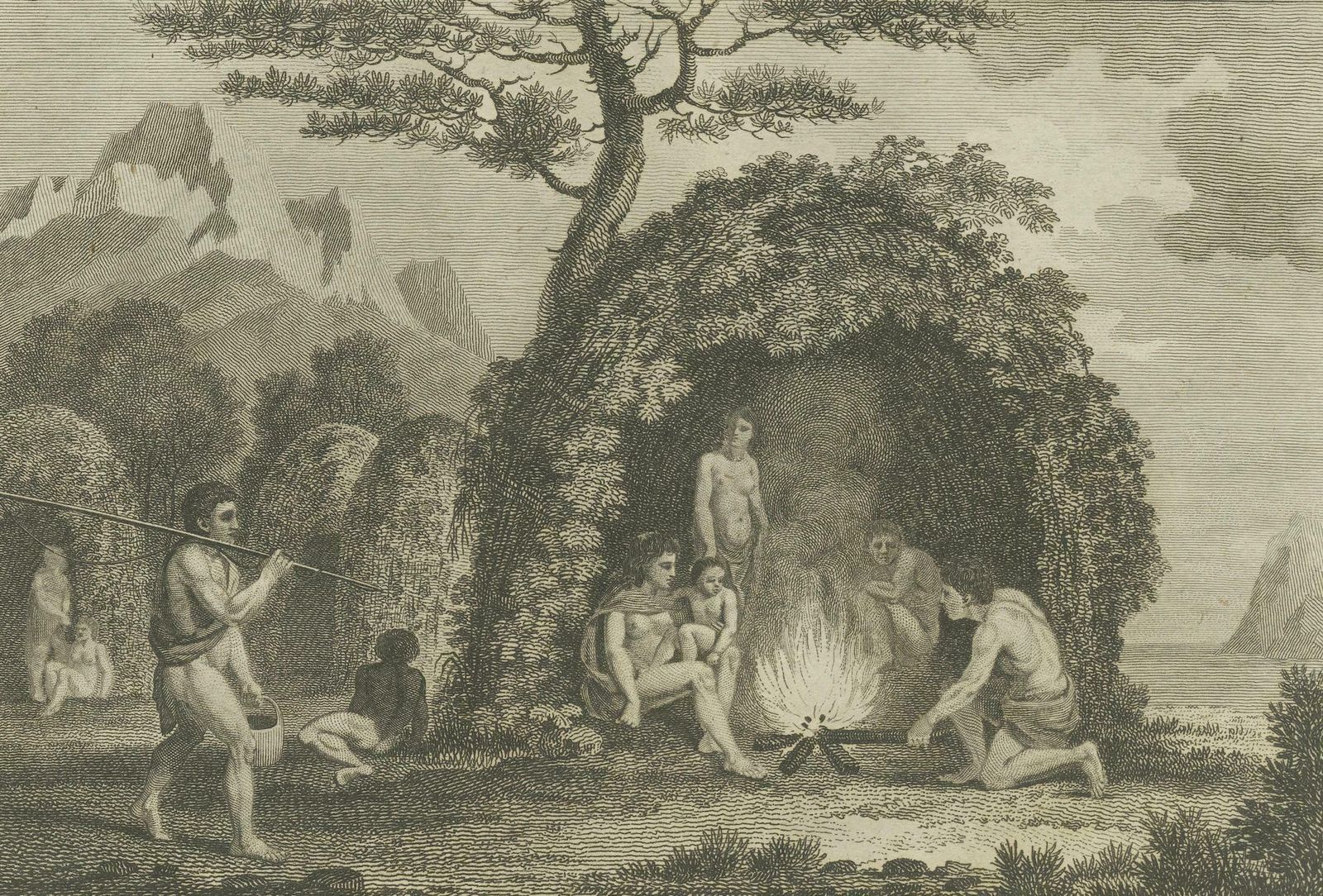 Daily Life In Tierra Del Fuego: A Glimpse Of The Fuegian People In 1783 photo 437.0
