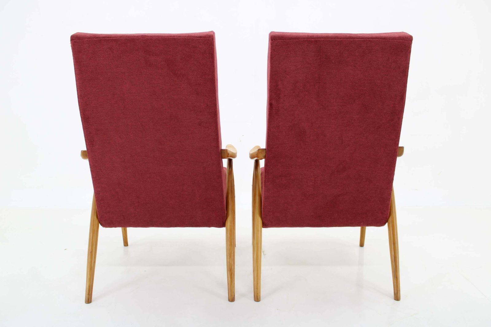 1960s Antonin Suman Pair Of Restored Armchairs photo buy