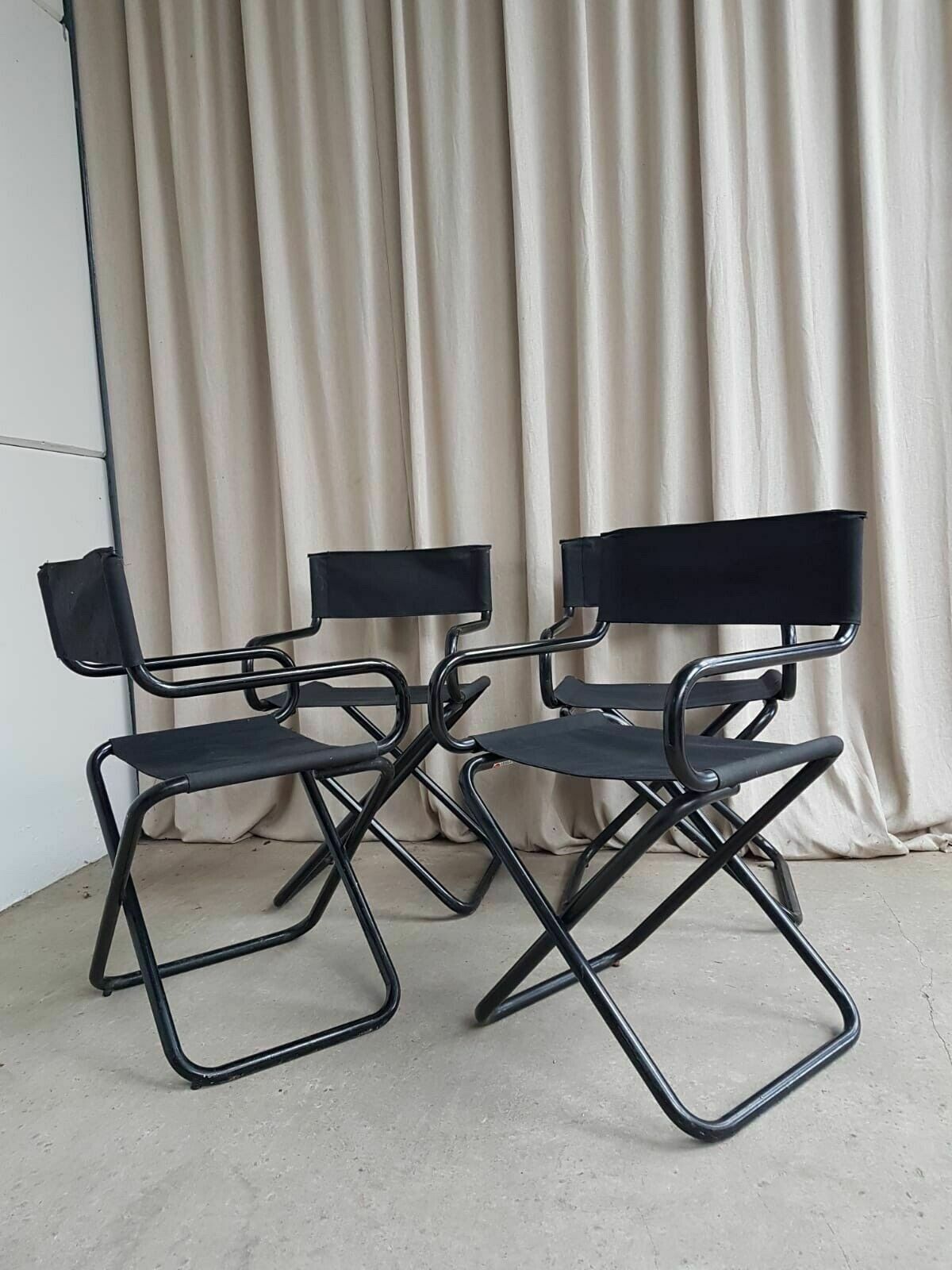 Vtg Mid Century Set Of 4 Danish Directors Armchairs Chairs By Hanne Hansen photo 603.75