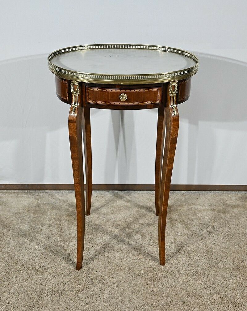 Mahogany Living Room Table, Louis XVI Style – Early 20th Century photo furniture