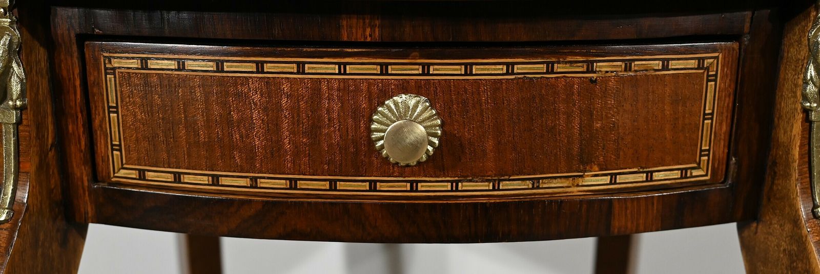 photo furniture Mahogany Living Room Table, Louis XVI Style – Early 20th Century