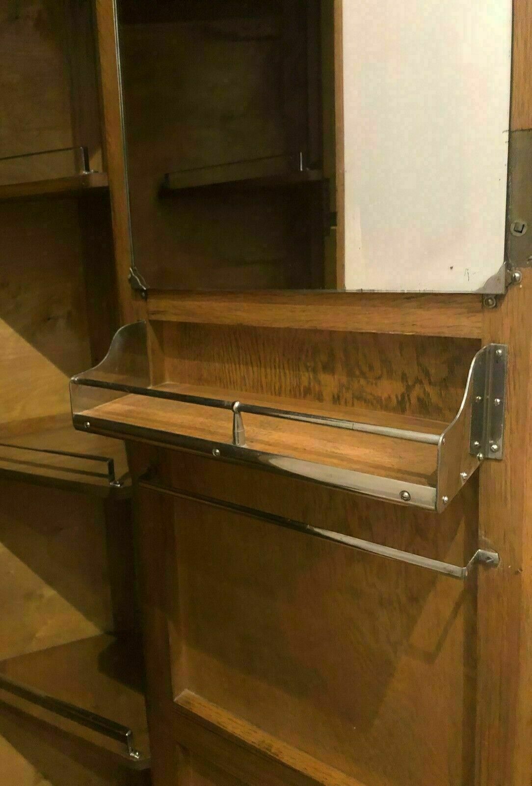 Oak Corner Wardrobe By Heals Of London, 1930s photo Furniture