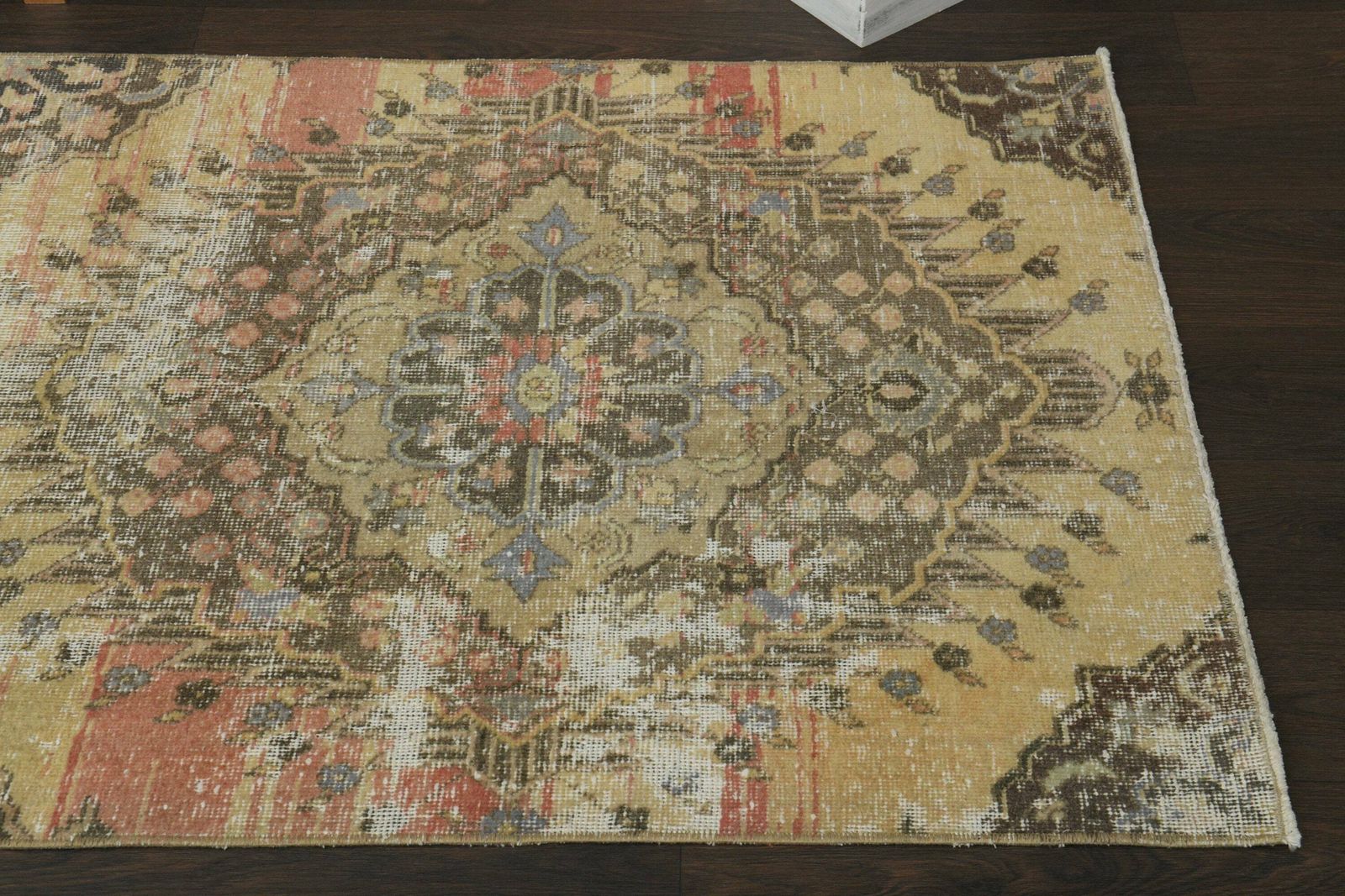 3.2x10.5 Ft Vintage Rug, Oushak Rug, Hallway Rug, Turkish Rug, Kitchen Rug, Entryway Rug, Wool Rug, Runner Rug, Decorative Rug, 3x10 Rug photo buy