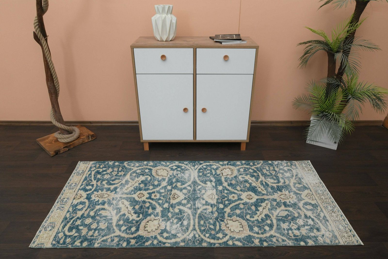 3x6 Turkish Rug, Anatolian Rug, Oushak Rug, Hallway Rug, Vintage Rug, Entryway Rug, Runner Rug, Kitchen Rug, 3x6 Rug, Wool Rug, photo 248.0