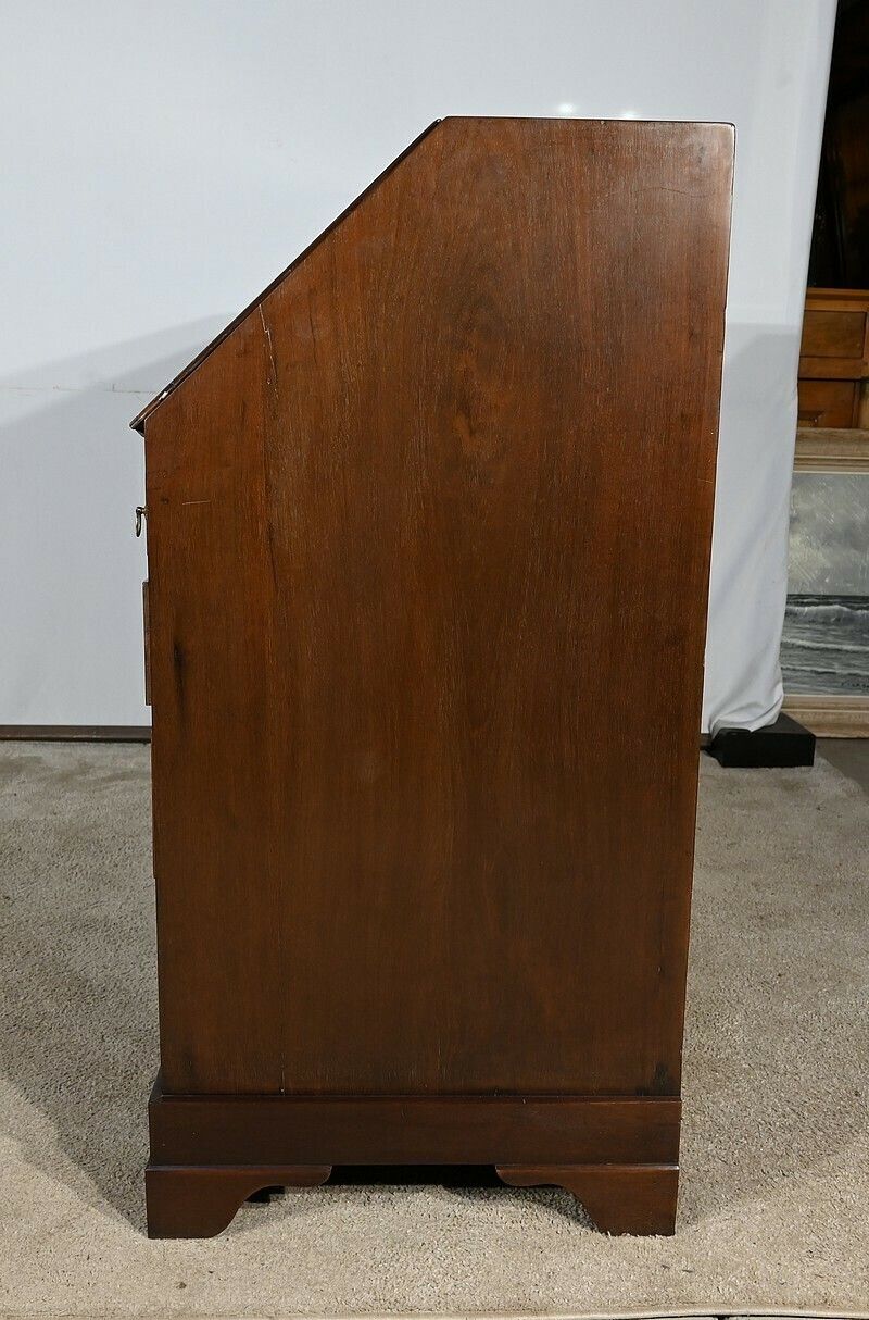 photo buy Scribanne Chest Of Drawers In Solid Mahogany, Georgian Period, England – 18th Century