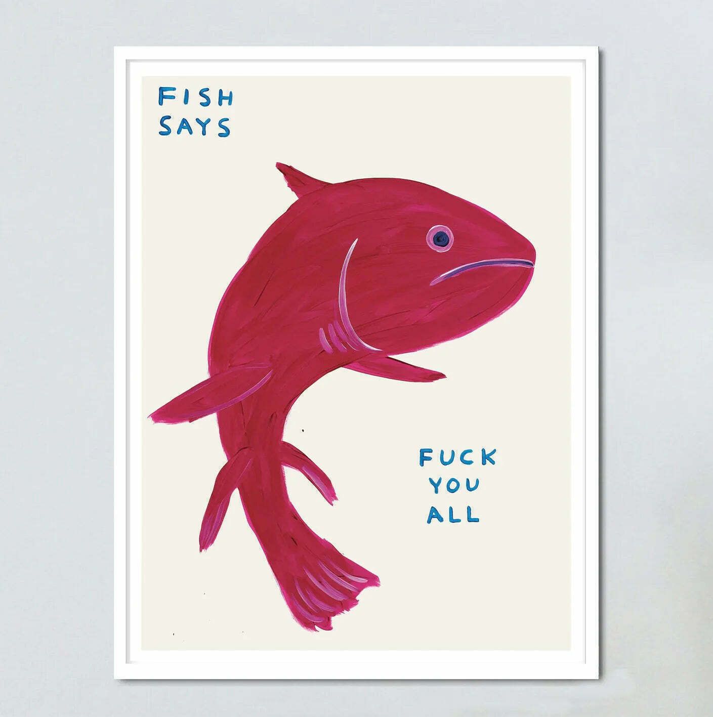 Fish Says Fuck You All, 21st Century photo furniture