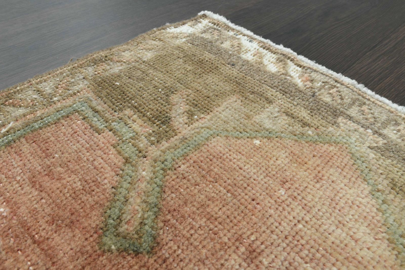 1x3 Turkish Rug, Bath Mat, Bathroom Rug, Kitchen Throw Carpet, Laundry Rug, Vintage Small Rug, One Of A Kind 1x3 Rug, Doormat, 1.5x3.0 Ft photo buy