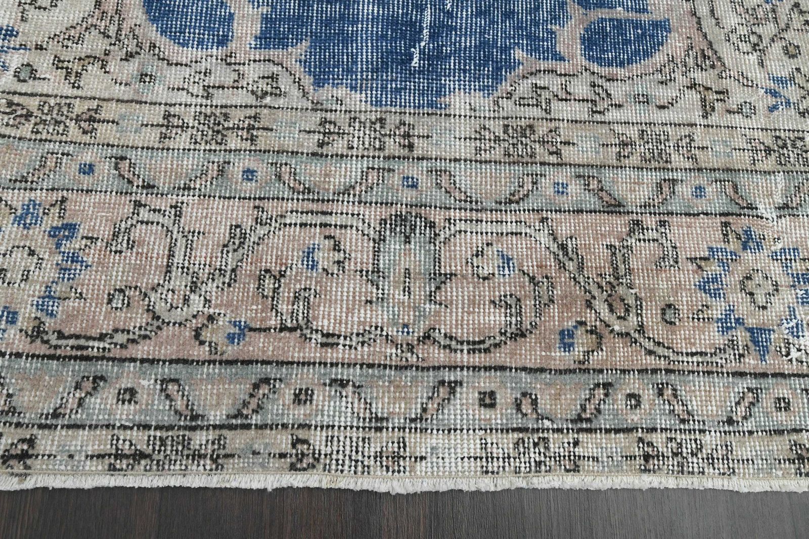 photo furniture 7x10 Pink Blue Oushak Wool Rug, Handmade Vintage Turkish Rug, Antique Large Rug, Home Decor, Living Room Rug, 7x10 Area Rug, Distressed Rug
