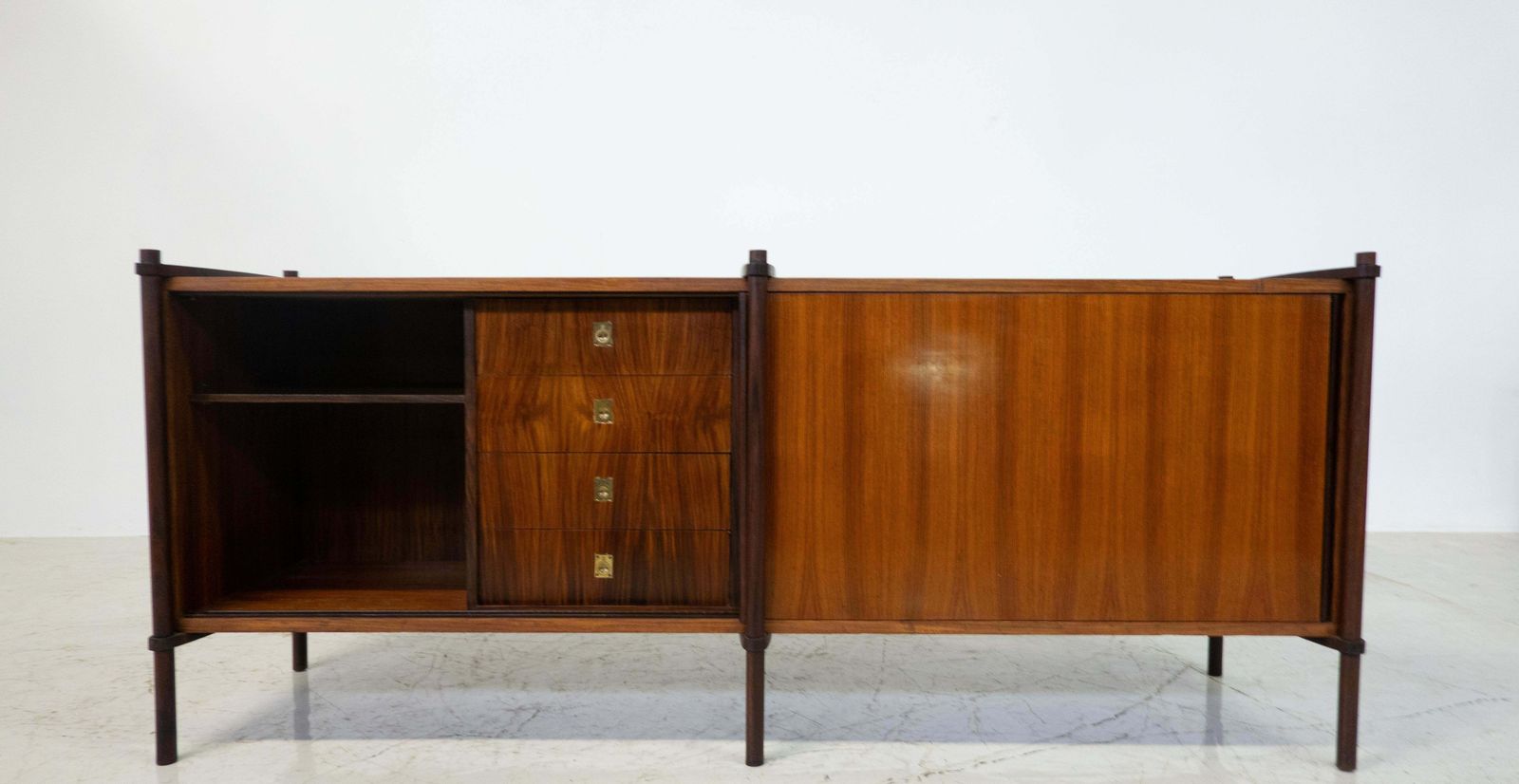 Mid Century Sideboard In The Style Of Hiroshi Fukuoh For Gavina, 1960s photo buy