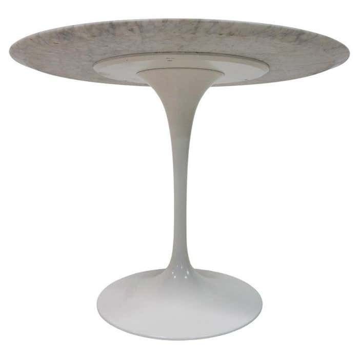 Mid Century Small Round Dining Table By Eero Saarinen For Knoll International photo 2498.0