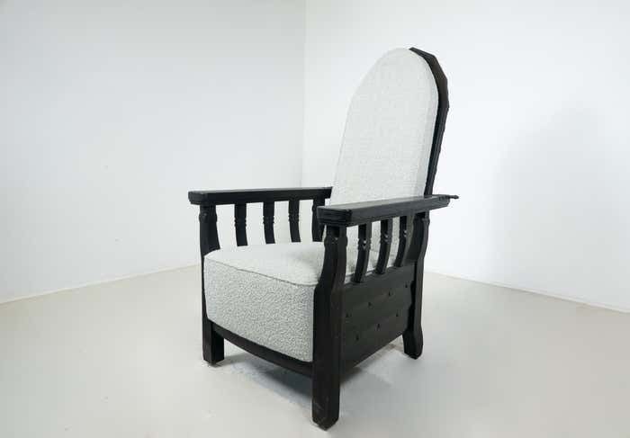 Hungarian Armchair With Adjustable Back By Toroczkai Wigand 1920s photo furniture