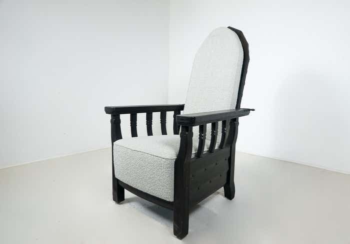 Hungarian Armchair With Adjustable Back By Toroczkai Wigand 1920s photo Furniture