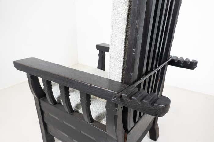 photo furniture Hungarian Armchair With Adjustable Back By Toroczkai Wigand 1920s