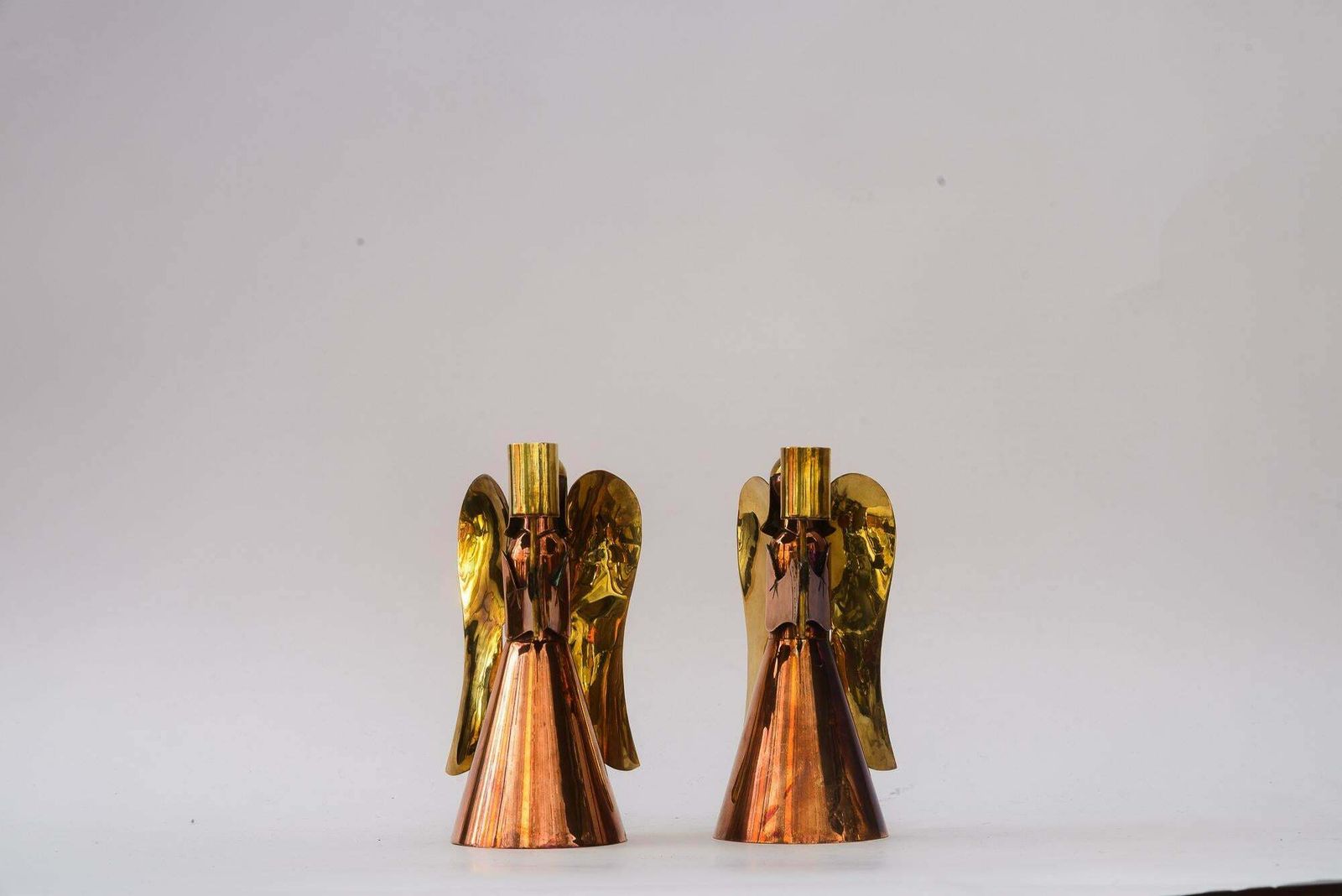2 Candle Holder In Angel Shape Vienna Around 1950s photo furniture