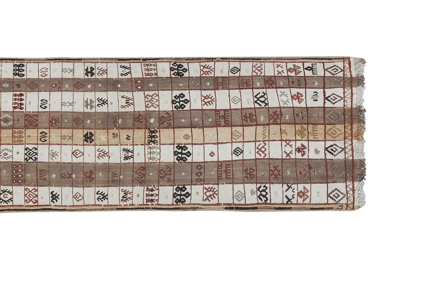 Turkish Jajim Striped Kilim Runner 60 X 343 Cm photo furniture