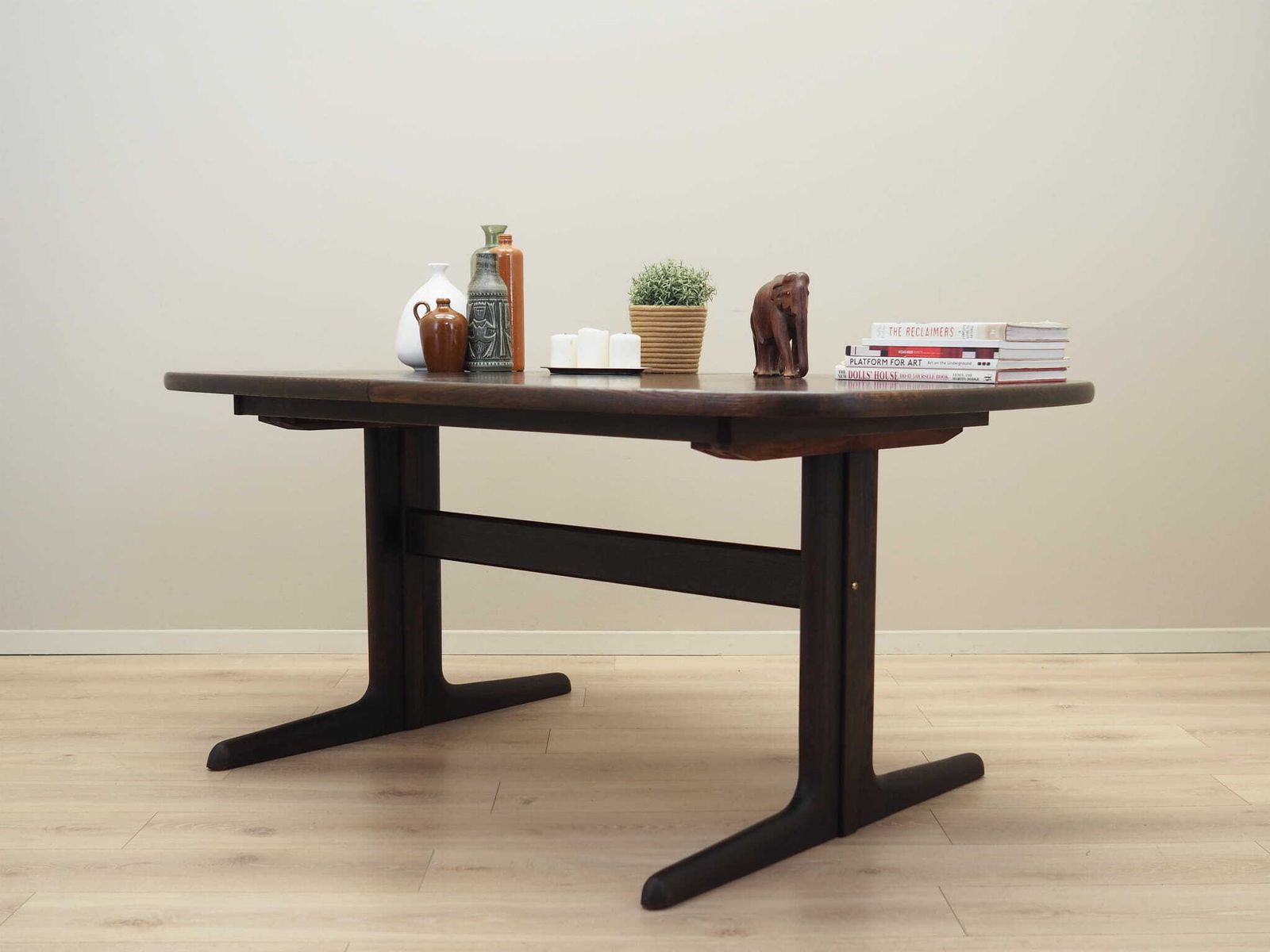 Oak Table, Danish Design, 1970s, Manufacturer: Skovby photo 1079.0
