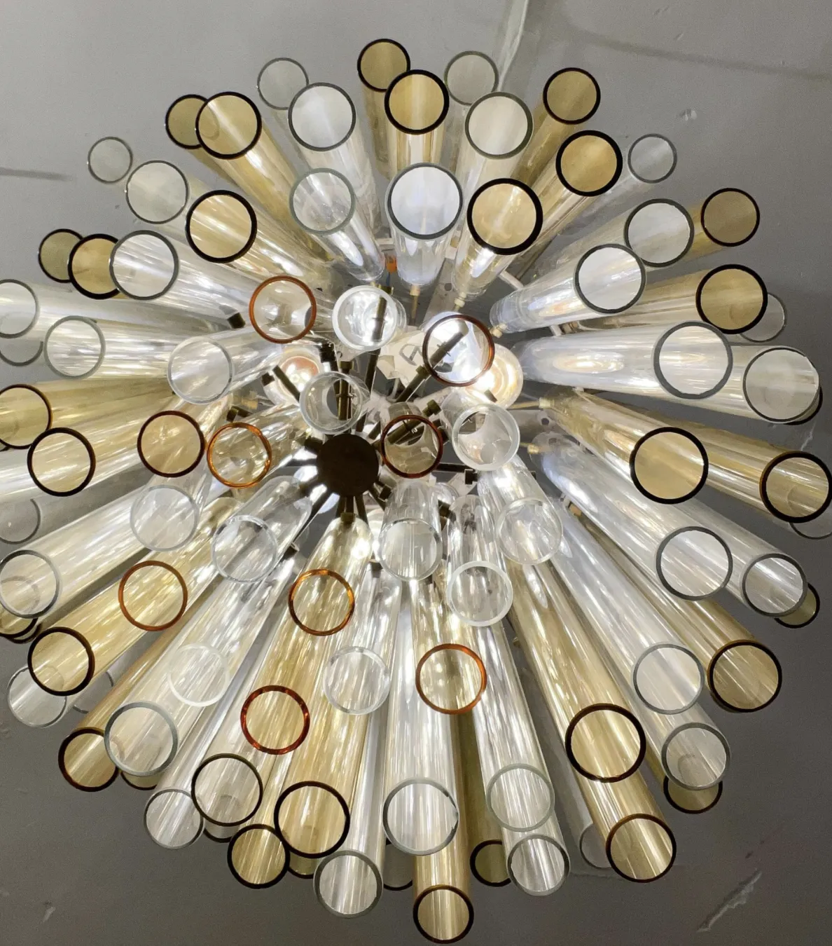 Mid Century Venini Chandelier, Italy, 1960s photo Lighting