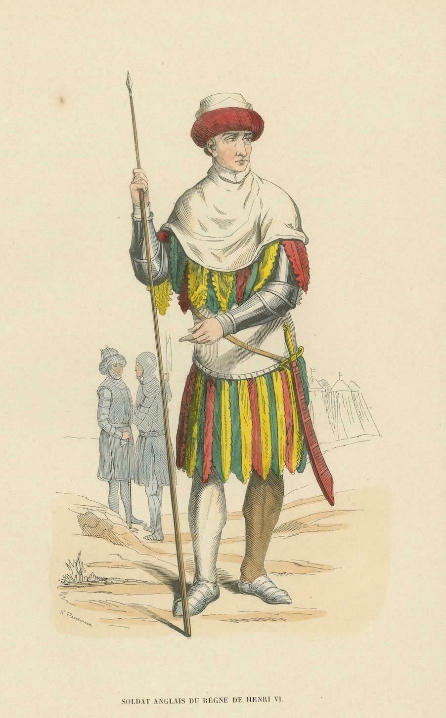 Martial Valour Of An English Soldier In The Reign Of Henry VI, Published In 1847 photo 185.0