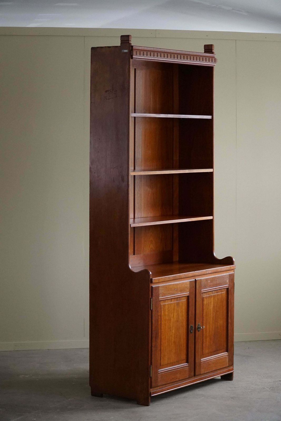 Martin Nyrop Cabinet By Rud. Rasmussen In Teak, Danish Modern, 1900 1920 photo vintage