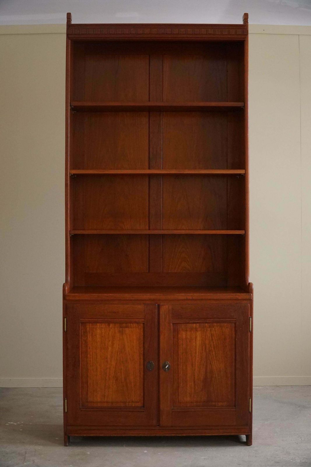 photo buy Martin Nyrop Cabinet By Rud. Rasmussen In Teak, Danish Modern, 1900 1920