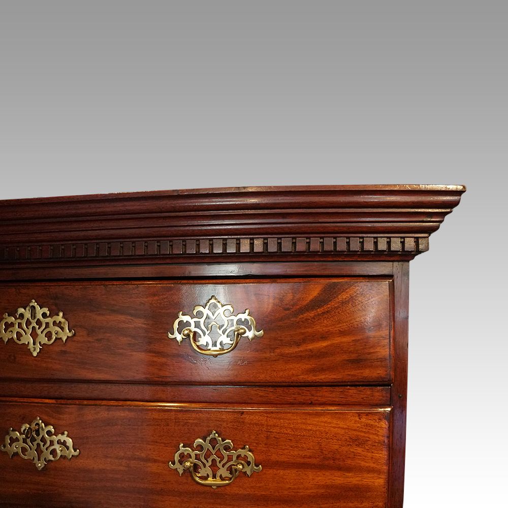 George III Mahogany Irish Tallboy photo Furniture