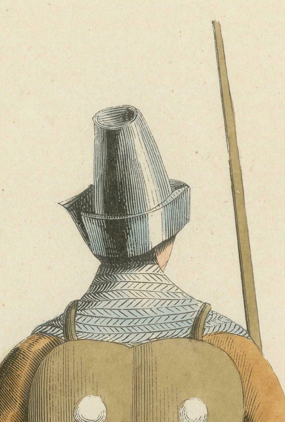 The Mercenary's Garb: Armor And Attire In 'Costume Du Moyen âge, 1847 photo Art