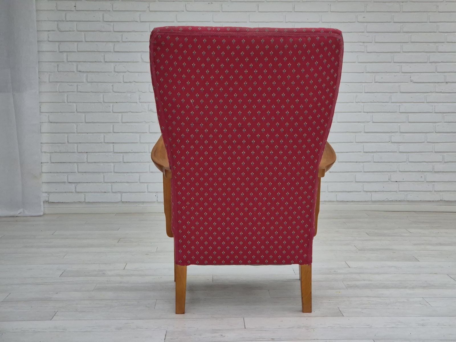 1970s, Scandinavian Chairs, Original Very Good Condition, Ash Wood. photo vinterior