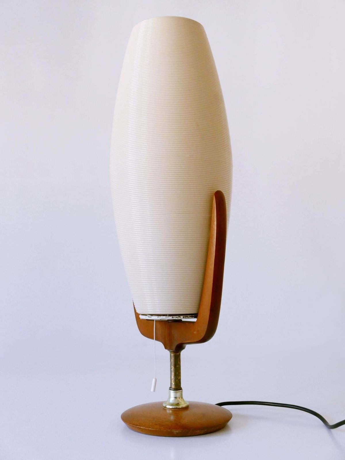 Large & Rare Mid Century Modern Yasha Heifetz Rotaflex Table Lamp USA 1950s photo 1570.0