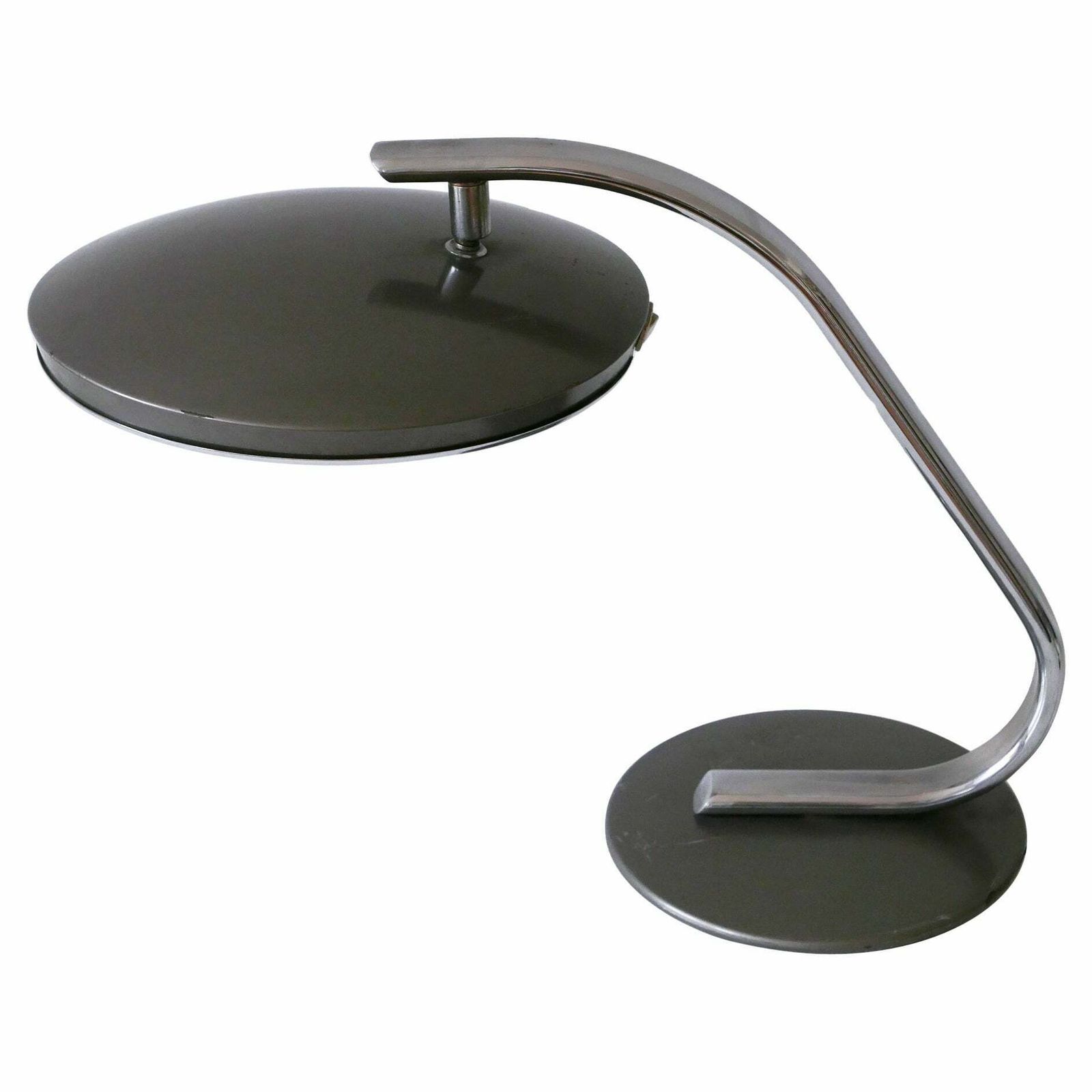 Mid Century Modern Desk Light Or Table Lamp 'Boomerang' By Fase Spain 1960s