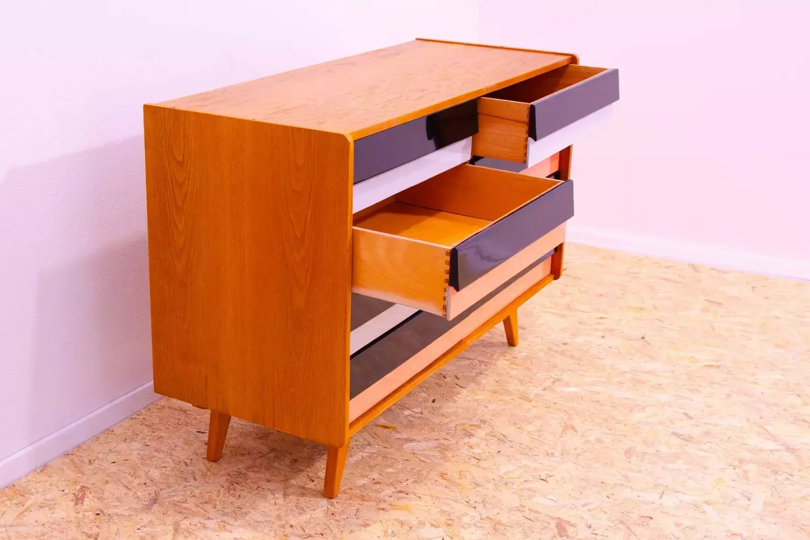 photo for sale Mid Century Chest Of Drawers U 458 By Jiri Jiroutek, Czechoslovakia, 1960´S