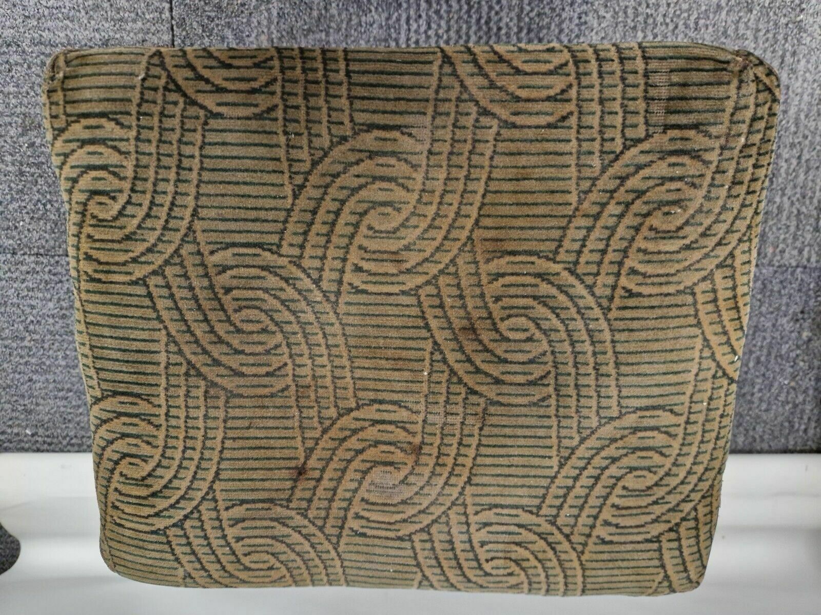 Edwardian Turned Spindle Upholstered Stool photo 50.0