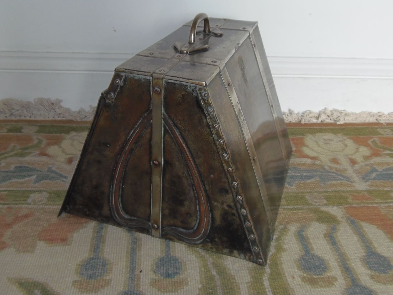Arts And Crafts Coal Box ., 1900s