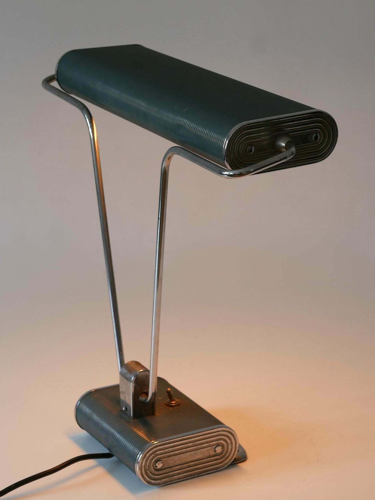 photo for sale Art Deco Table Lamp Or Desk Light 'No 71' By André Mounique For Jumo 1930s