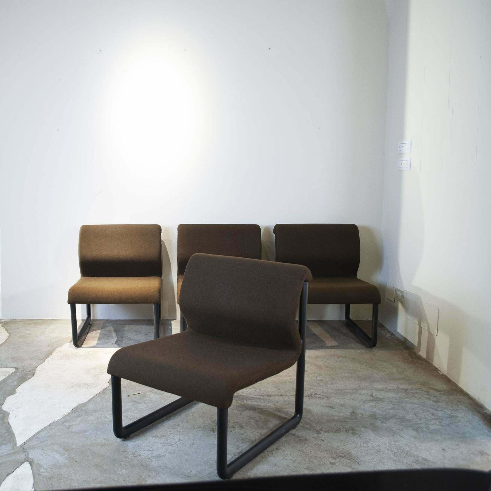 Italian Tecno Set Of Four Armchairs Form 80s photo 2164.0
