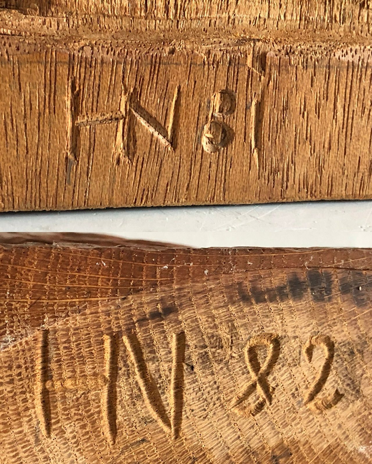 photo furniture Pair Of Original Danish Sculptures Of Birds In Wood From The 1980s By Hn