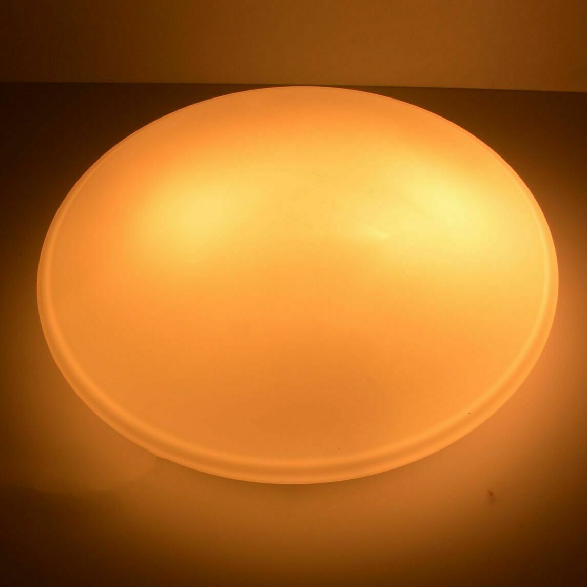 Great White, Glass Ceiling Lamp, Penko Pieńsk, Poland In The 1970s. photo Lighting
