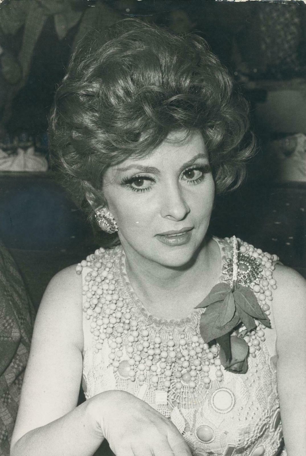 Unknown Luigia "Gina" Lollobrigida, Portrait. Ca 1950s 1950s