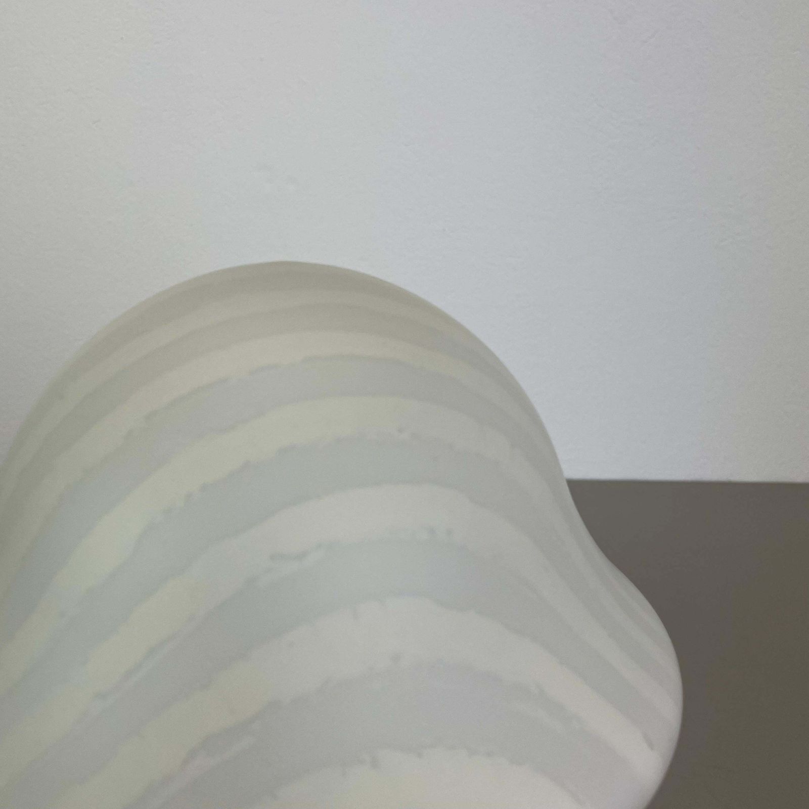 photo buy Original Glass Mushroom Zebrano Desk Light By Peill & Putzler, Germany, 1970s