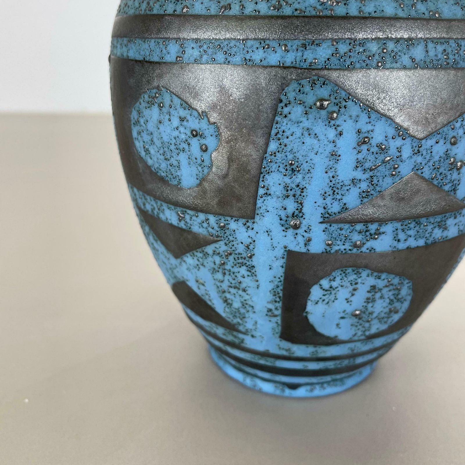 photo for sale Fat Lava Ceramic "Ankara" Vase By Heinz Siery Carstens Tönnieshof, Germany 1960s