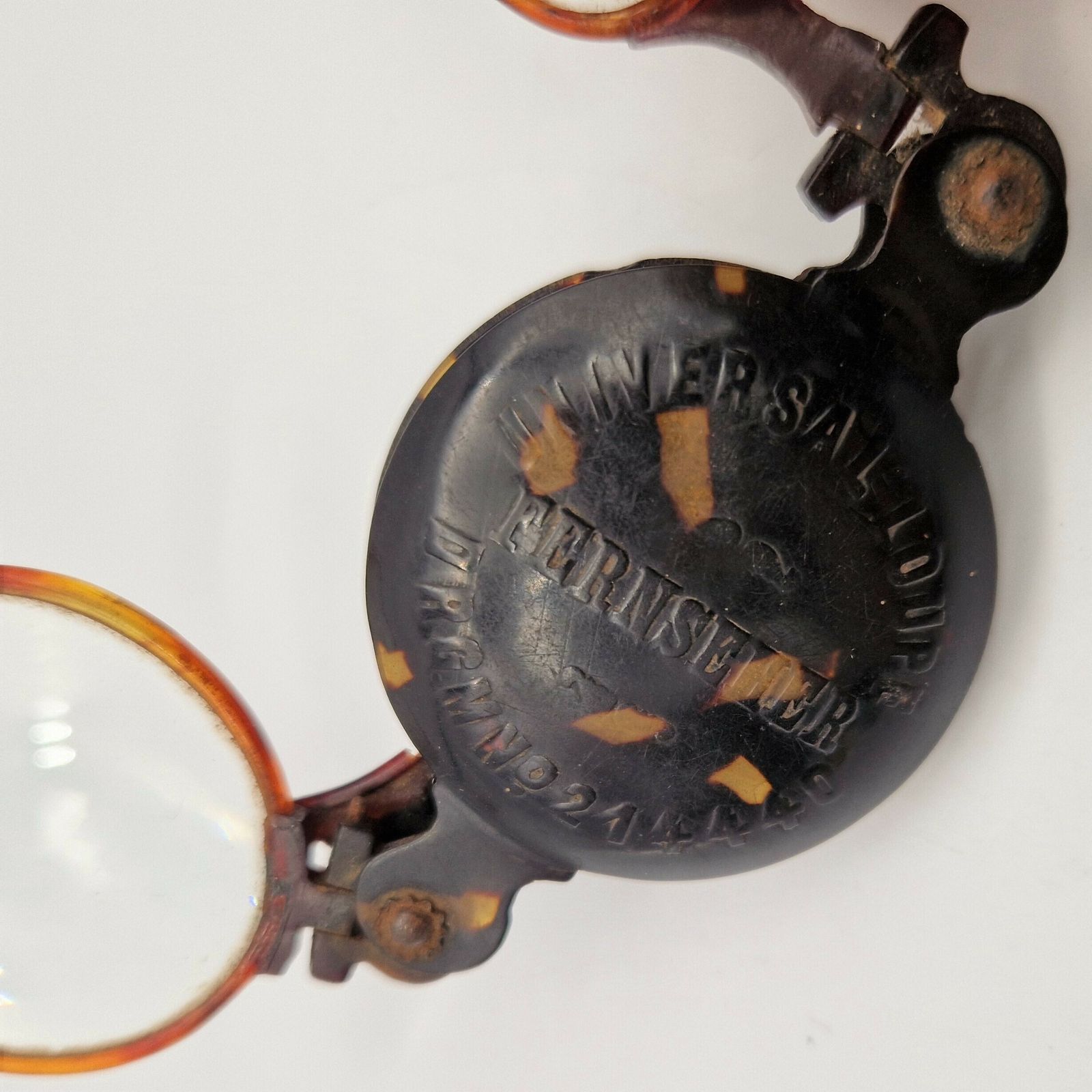 Antique Bakelite Magnifying Glass. Germany 1880   1900 photo vinterior