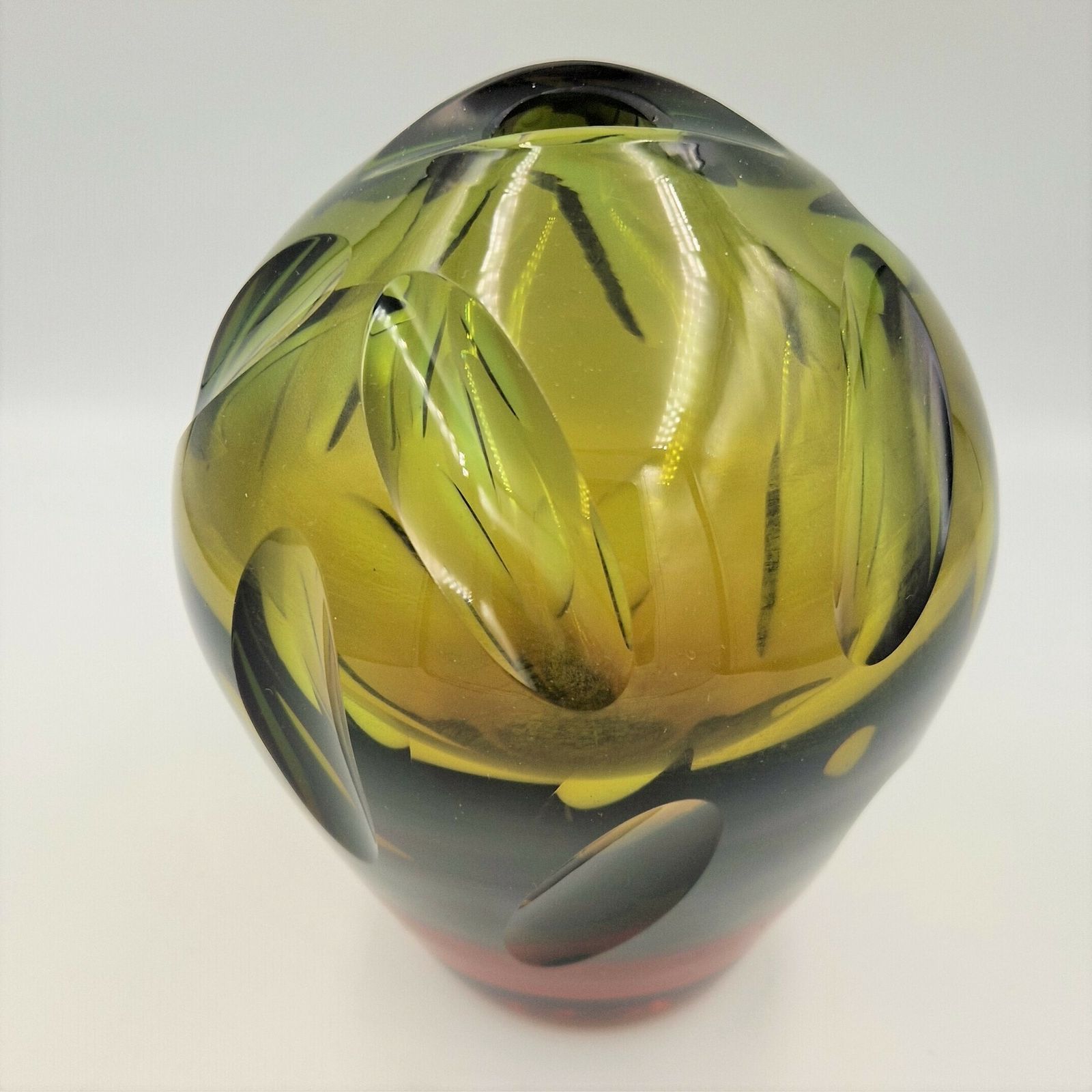 Wmf Glass Vase By Erich Jachmann For Wmf. 1950   1959 photo 500.0