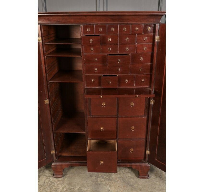 Rare George III Mahogany Apothecary Cabinet photo 3027.96