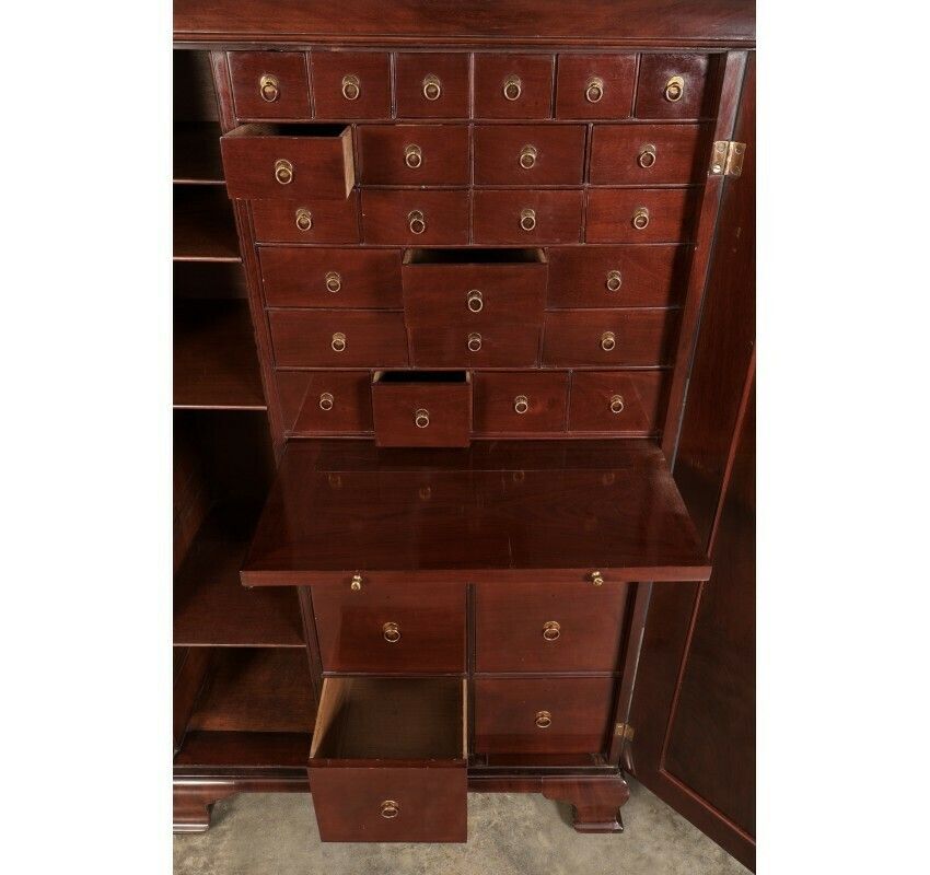 Rare George III Mahogany Apothecary Cabinet photo vinterior