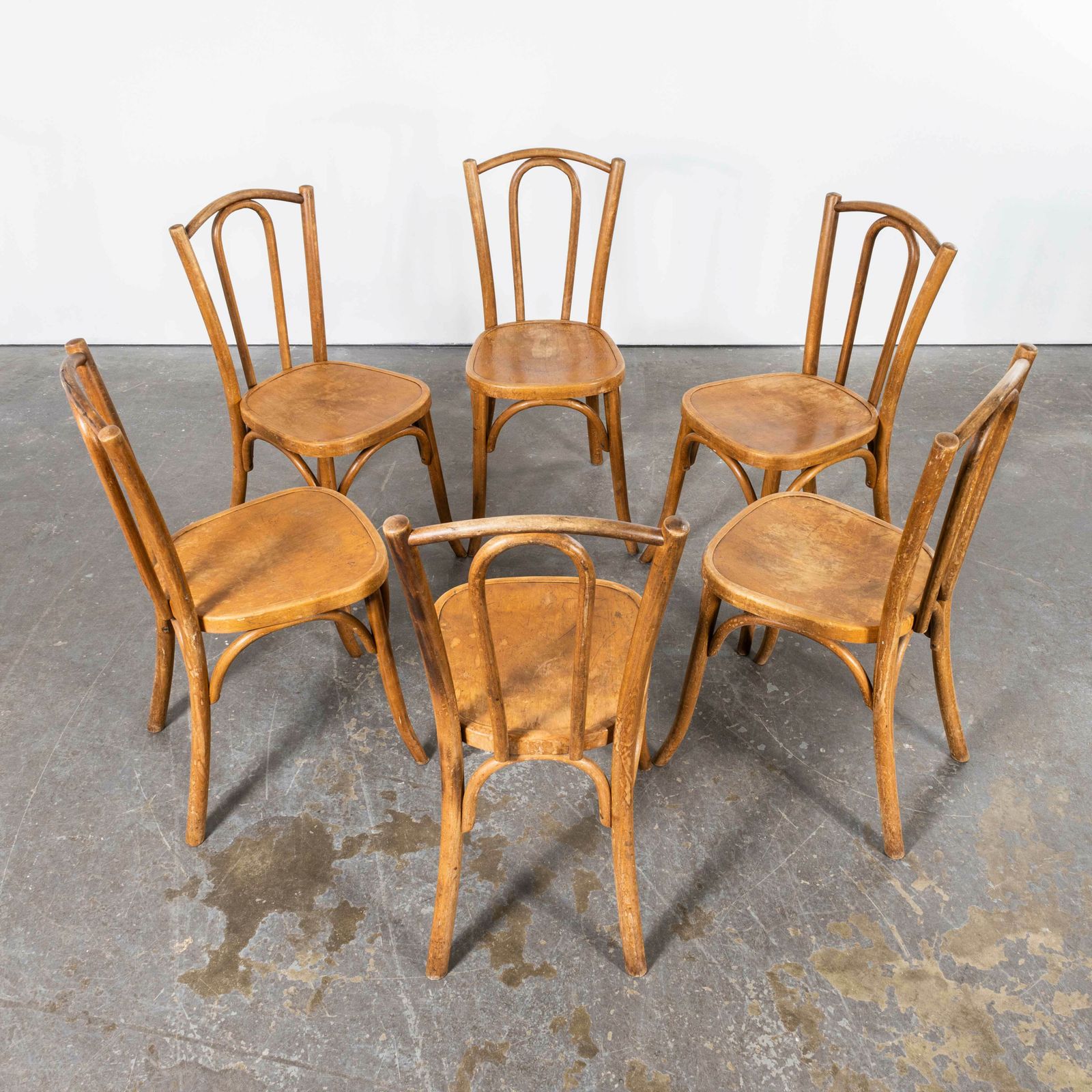 1950’s Fischel Hooped Back Classic Dining Chairs – Set Of Six photo furniture