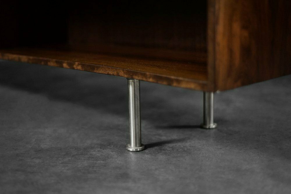 Mid Century Scandinavian Modern Rosewood Highboard With Bar By æ. Jensen & T. Mølholm For Herning, 1960s photo vinterior